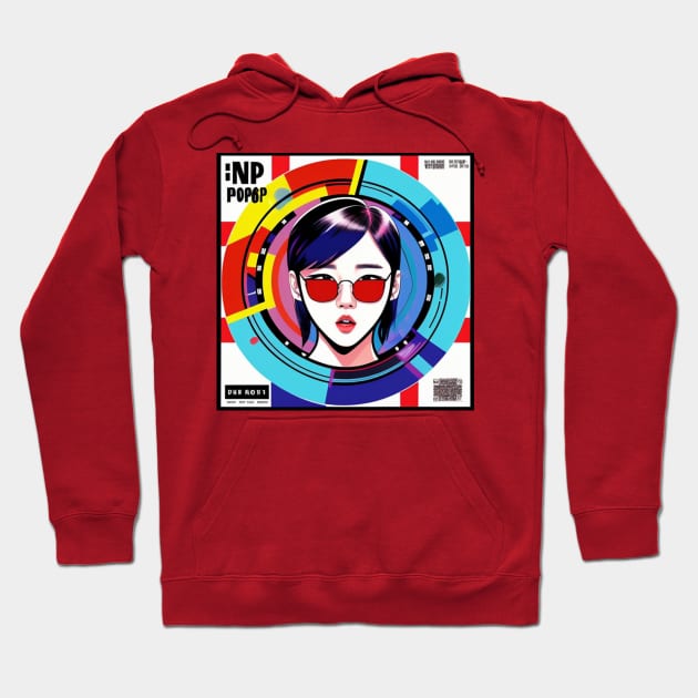 K Pop Album Cover Music Gift Hoodie by musicgeniusart